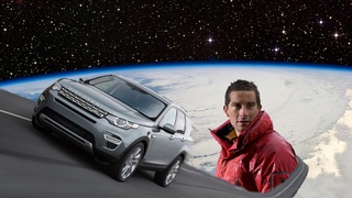Land Rover Is Sending Piss-Drinking Bug-Eater Bear Grylls To Space